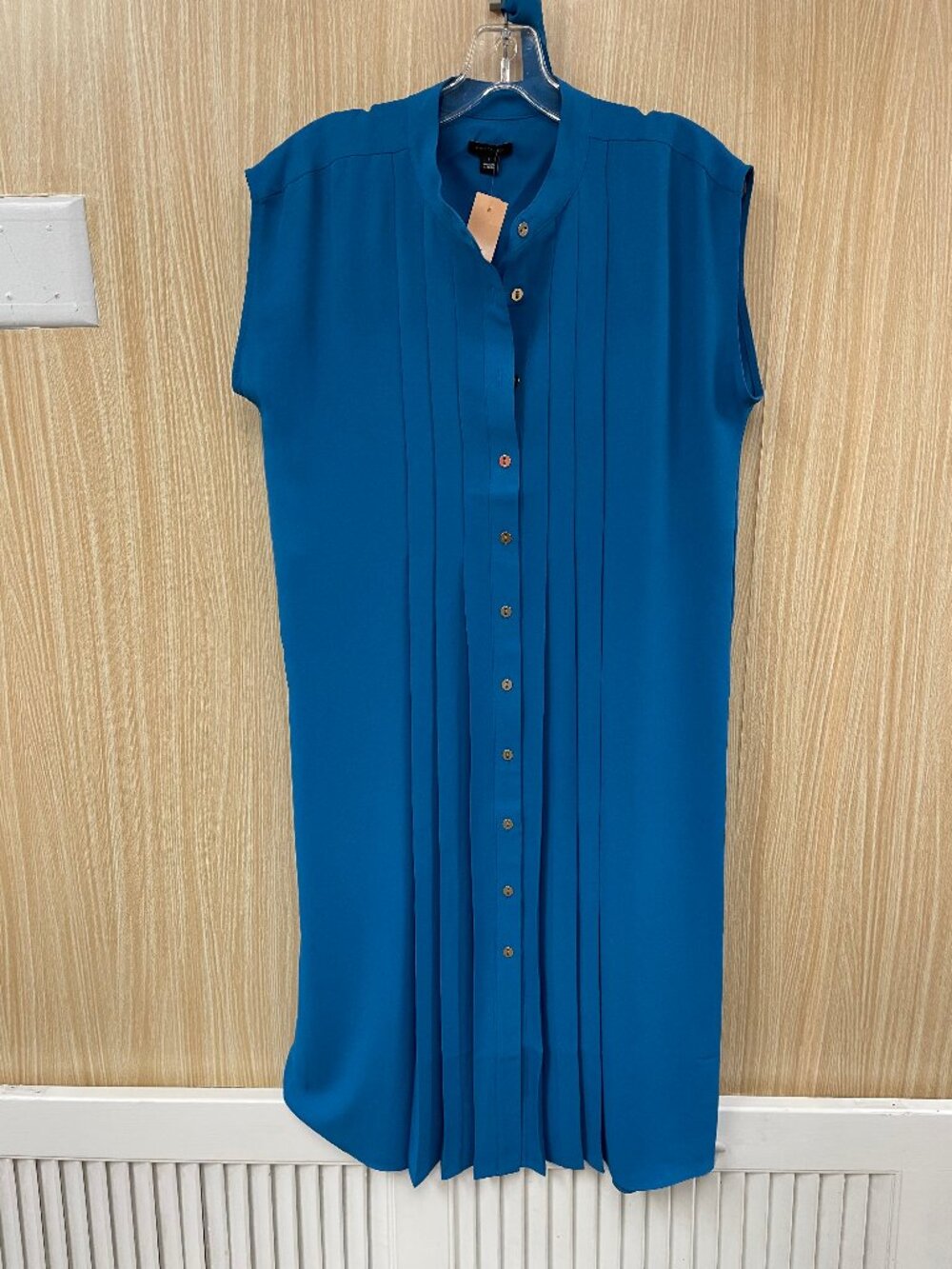 Ann Taylor Blue Belted Dress Size 6